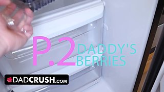 Dadcrush - big titted teen daughter-in-law bounces her large ass on stepdaddy's sausage and makes him jizz