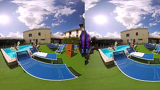 PURITYVR Three lesbian goddesses with Guilia, Benny, and