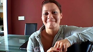 Shy brunette homemade amateur webcam teen