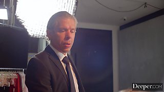 Big tiddied blonde bitch fucking really hard on the big dick