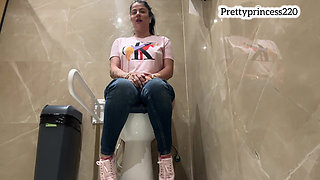 Farting on Public Toilet