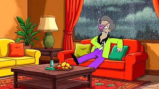 Indian MILF Farting in Rain - Simpson Parody Cartoon Porn with Octopussy