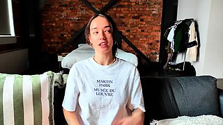BRUNETTE CUMS HARD TWICE WATCHING  FAMILY THERAPY