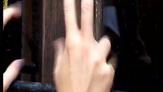 Brunette German MILF Babe Gets Fucked in FFM Fetish Threesome