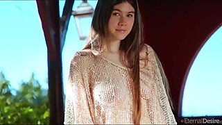 Nude Marichka in Wild Farmyard Fingering Erotic Play