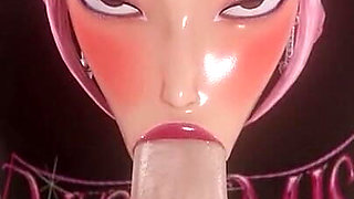 [kpop Demon Hunters] Mira Sloppy Blowjob 3D Animation