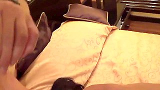 Horny Thai Stepdaughter Sucks White Cock