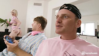 Martin Spell Seduces in Wild Cumslut Threesome Scene
