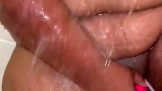 Stimulating My Clit with Egg Vibrator Squirting Orgasms