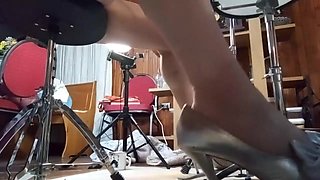 Drumming in High Stilettos