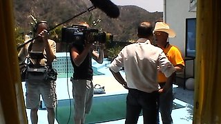 Mexicana blowjob with her big boobs