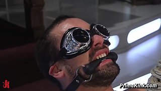 Latex Bella Dominates DJ in Space