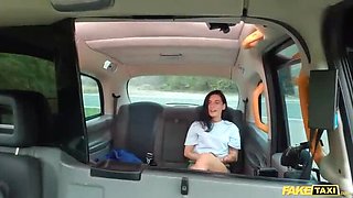 Fake Taxi picks up petite Czech babe Lexi Dona for public car sex & blowjob