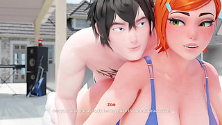 Eden finally fucks Zoe's perfect ass