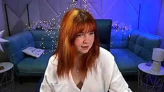 Cute Redhead Teen Masturbating Slutcamzz