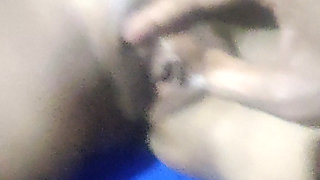 Stepaunt showed her pussy to her stepnephew and got it massaged