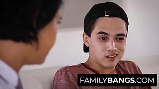 Busty MILF Dana Vespoli Fucks Stepson Juan El Caballo Loco in Taboo Family Bang