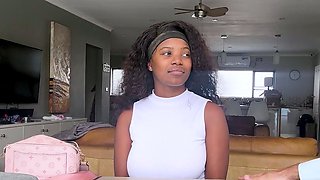 This BIG TITS BLACK TEEN wanted OUT bad
