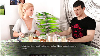 Jessica ONeil 10 Jessica gave Connor a blowjob under the table and then had sex in his car