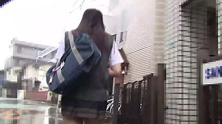 Angel Secret Follower- Following and Meeting a Biker Girl