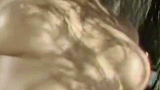 Beautiful Blonde Fucked by Black Man in the Woods