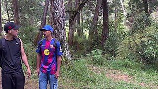 A Hiking Guide Fucks Two Curious Women