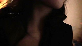 Pulled amateurs close up car sex