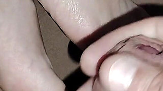 Secret Footjob with Stepsister's Feet. Lots of Cum and Cum