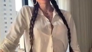 Ema Moscardini Strips In Public View