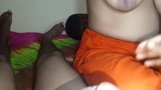 Hot Bengali Aunty Blowjob & Hand Job Cumshaw With Beautiful Lips