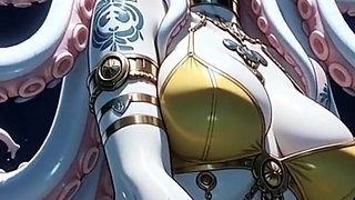 Gol Busty Alien Fantasy Animation