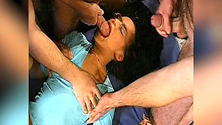 Glasses Covered in Cum - Slut Takes Massive Facial