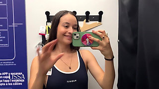 One-piece Swimsuit Fitting Room