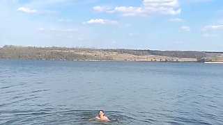 I spent the whole weekend swimming