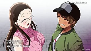 Anime Hentai Wife Gets Hard Fast Fuck - Doggystyle Creampie & Blowjob