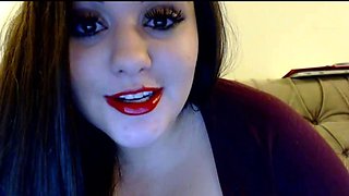 Beautiful brunette with big boobs jerk off instrucions