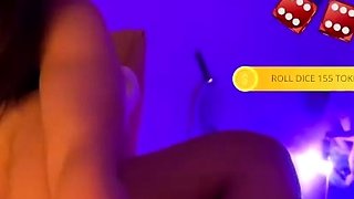 Webcam Teen masturbates and pretends you came in her mouth