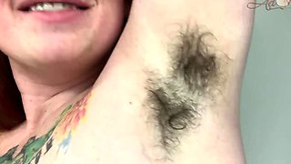 Kinky Hairy redhead fetish