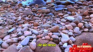 Beach Fantasy - Blonde & Brunette (pov)