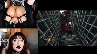 Stacked brunette goes solo toys and masturbation