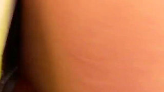 Fishnet MILF fucked from a hard cock in gloryhole