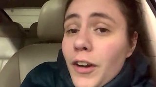 Horny Wife Cheats On Husband With Big Cock Blowjob In Public