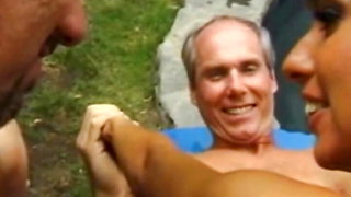 Backyard Swing Party With Horny Neighbors