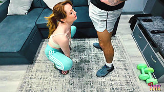Horny MILF Gym Slut Seduces & Fucks Personal Trainer
