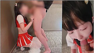 Im Touching My Dick A Dirty Cheer Girl Cheers Me Up With A Lot Of Ejaculation While Saying Dirty Talk