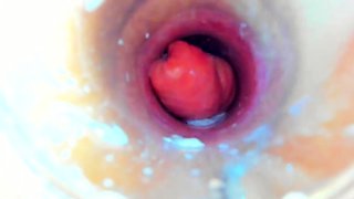 MILF blonde likes big toys