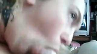Cock-Sucking Close-Up Webcam Fun With My Husband