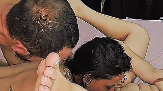 A Couple Invited a Friend Over to Watch a Movie, and It Went Very Well