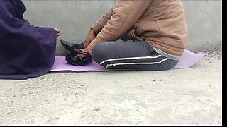 Desi Sardarni Bhabhi Big Booty Outdoor Sex - Punjabi Couple Hot Chemistry