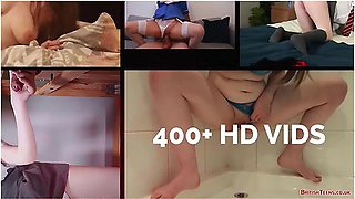 Victoria Greene Squirts a Huge Mess in Her School Uniform
